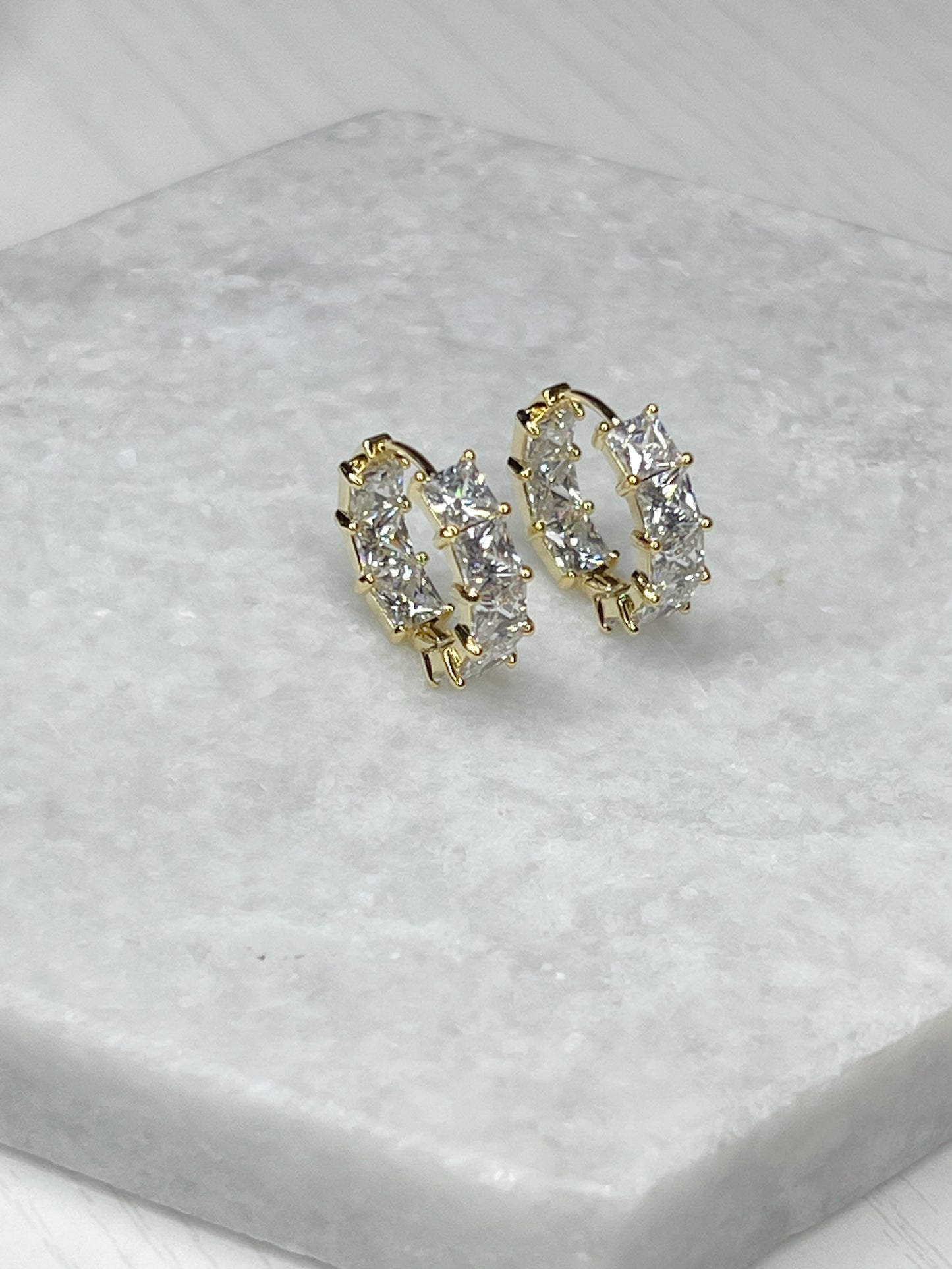 CRISTAL HOOPS